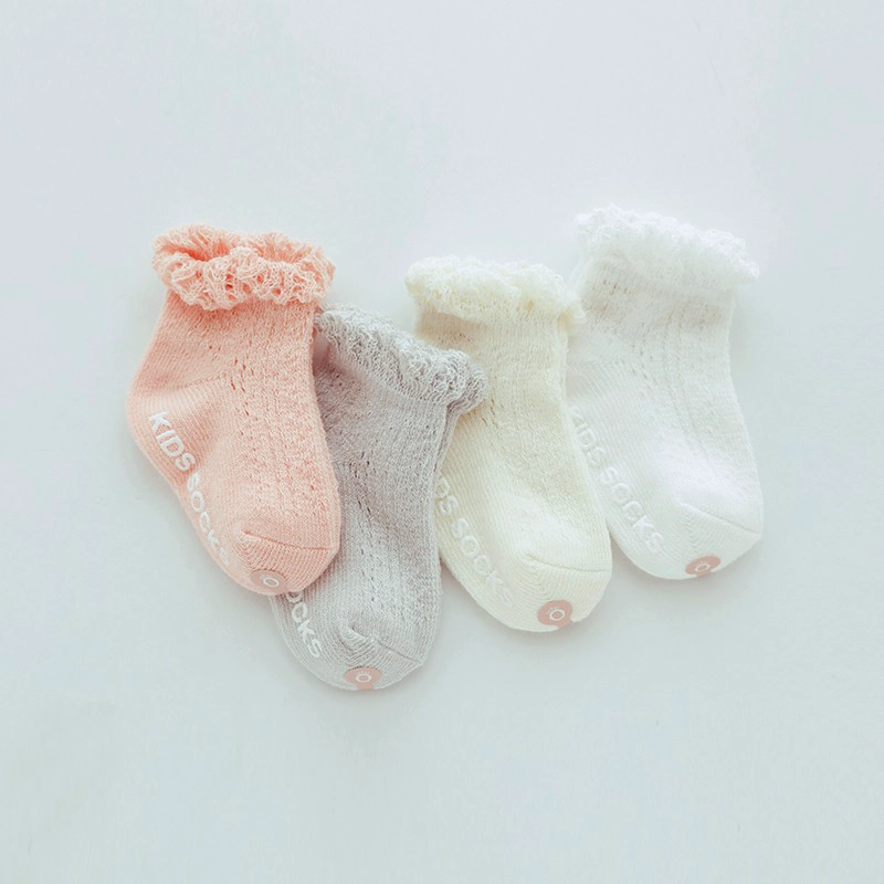 China Kleinkinder rutschfeste Socken Bulk Baby Knöchel Schiff weiße kurze Socken zum Verkauf