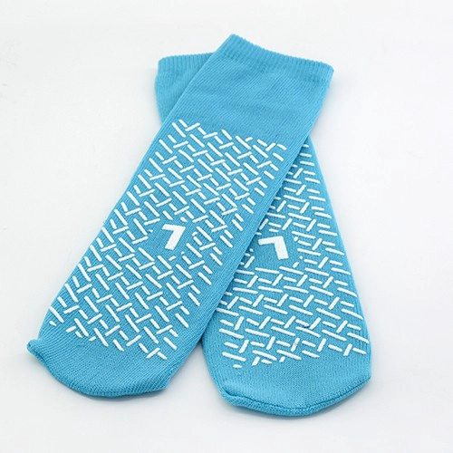Hot Sale Men's Non Skid Socks Women Hospital Bed Slipper Socks Hospital Anti Slip Safety Sox
