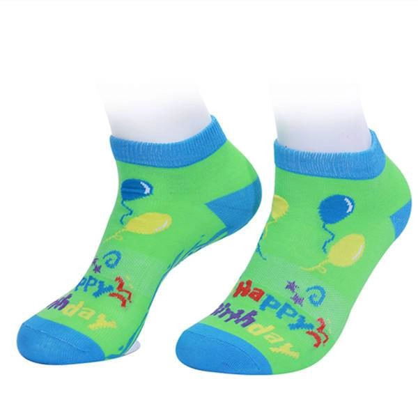 Theme Party Birthday Trampoline Socks Christmas Grip Socks