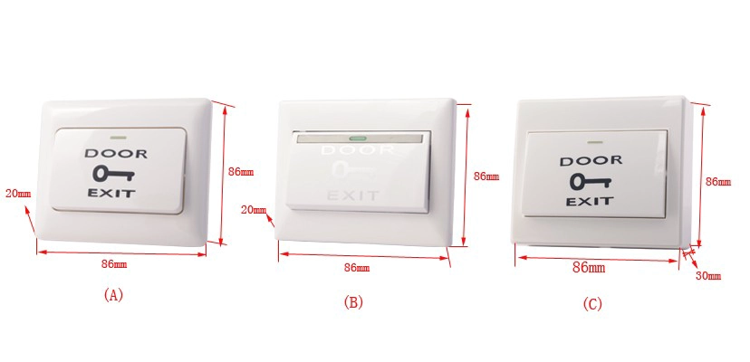 EA-26A Door Release Button(plastic),door switch, Door push button,plasticdoor open button.