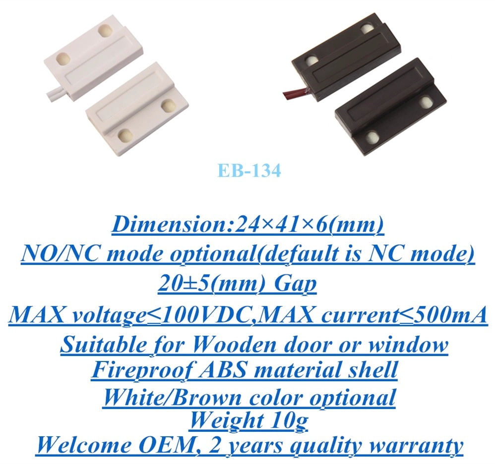 Wired magnetic door sensorEB-134