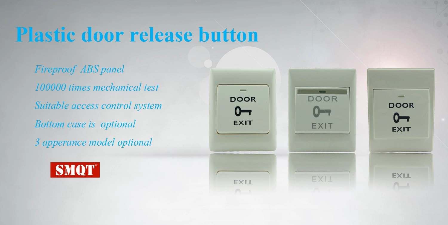 Plastic door release/switch button