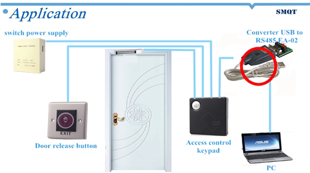 Data transmission converter USB to RS485 EA-02