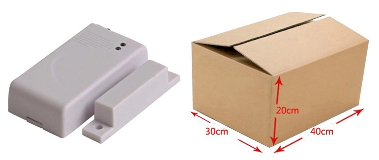 Wireless Magnetic Contact, wireless door sensor, 315Mhz/433Mhz Wireless door detctor, Wirless door detector,Door sensor switch, door reed