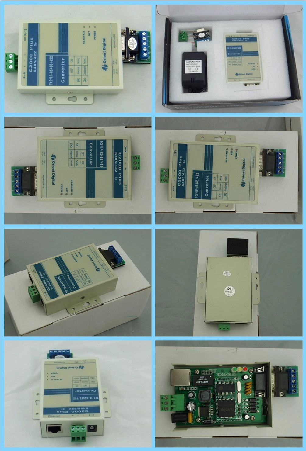 Data transmission converter RS232/485 to TCP/IP EA-06