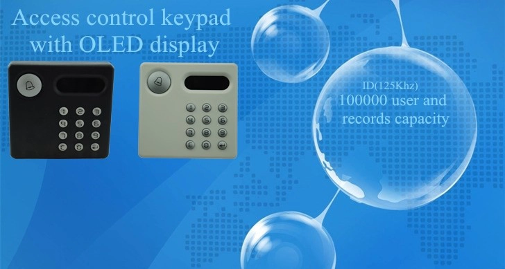 Standalone RFID door access controller for door control and security