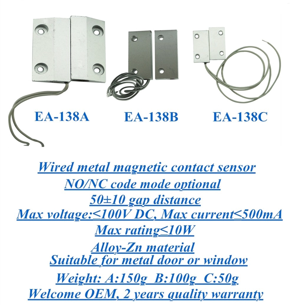 Alloy magnetic contact sensor EB-138
