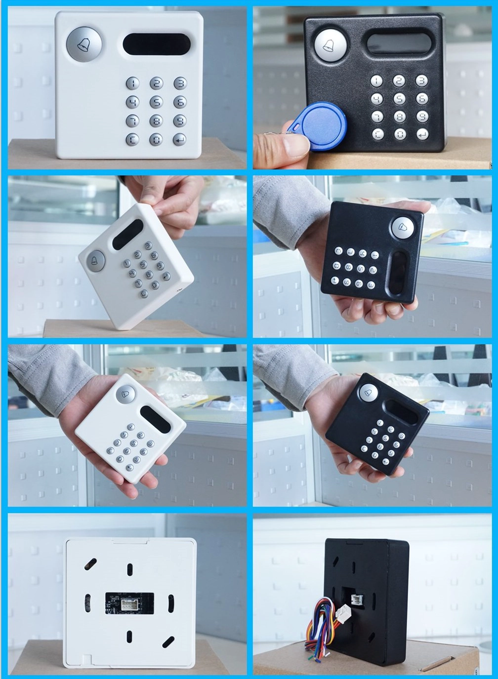 OLED Screen ID(125Khz) Access control card reader EA-92DK