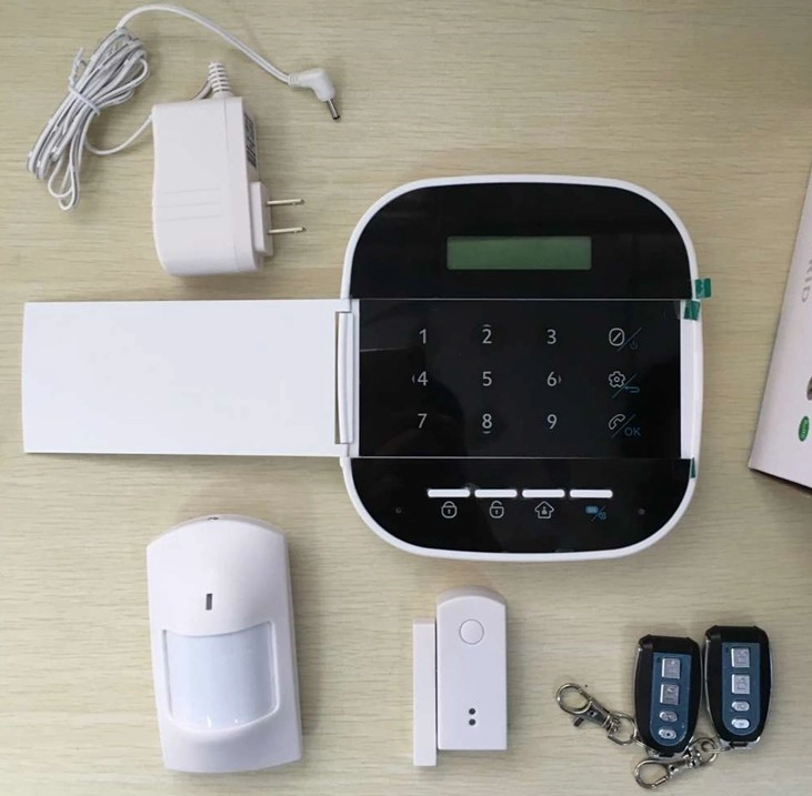 SMQT Release 2016 New WIFI + GSM intelligent control alarm alarm host
