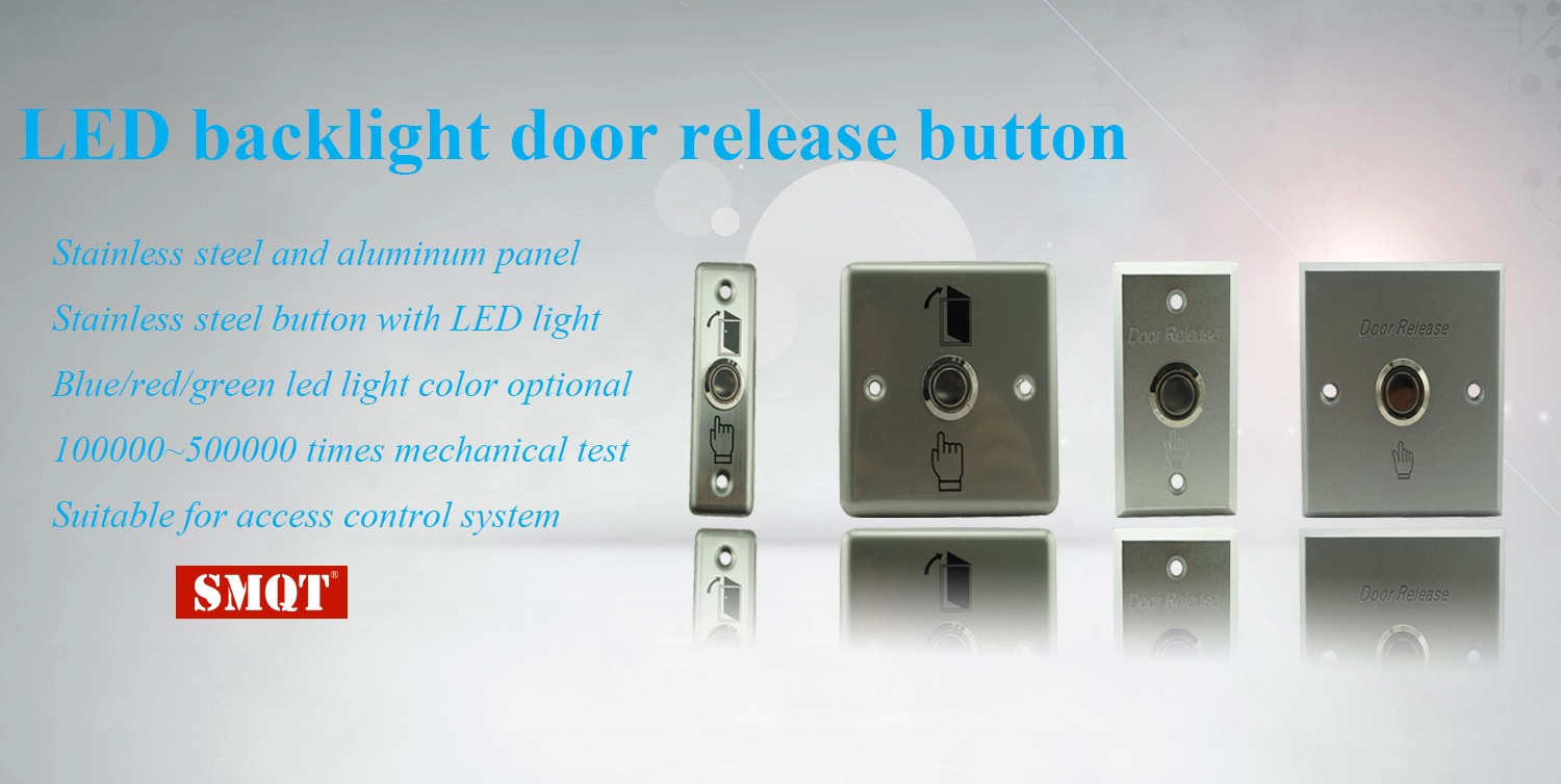 LED door release button