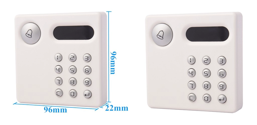 Standalone RFID door access controller for door control and security