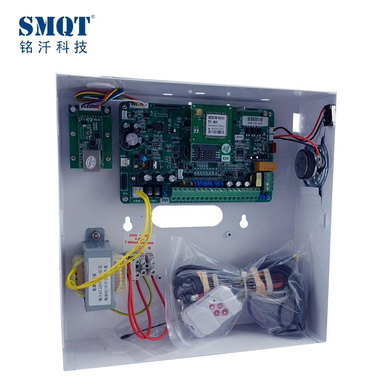 16 wired & 30 wireless zone Metal box PSTN GSM TCP / IP Alarm panel