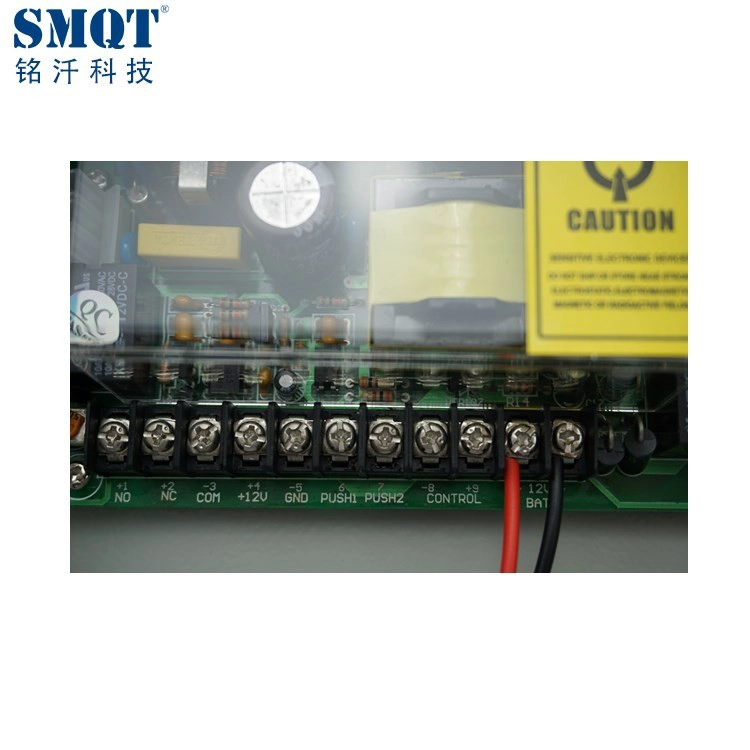 التحكم في الوصول دس 12V نوع تحويل امدادات الطاقة المدمج في بطارية احتياطية