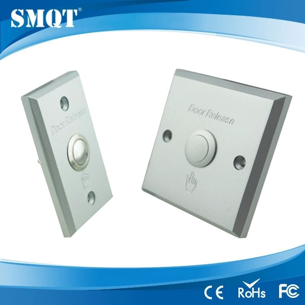 panneau en aluminium gâche / bouton interrupteur