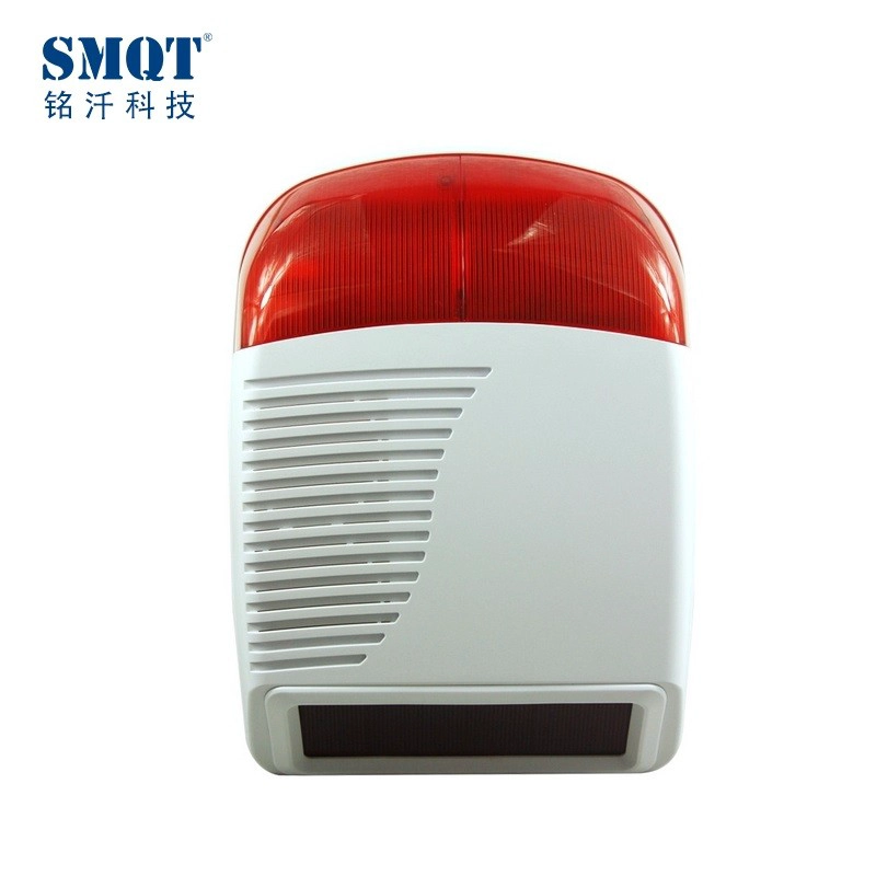 Beautiful Outdoor Wireless Siren Strobe, Solar Siren
