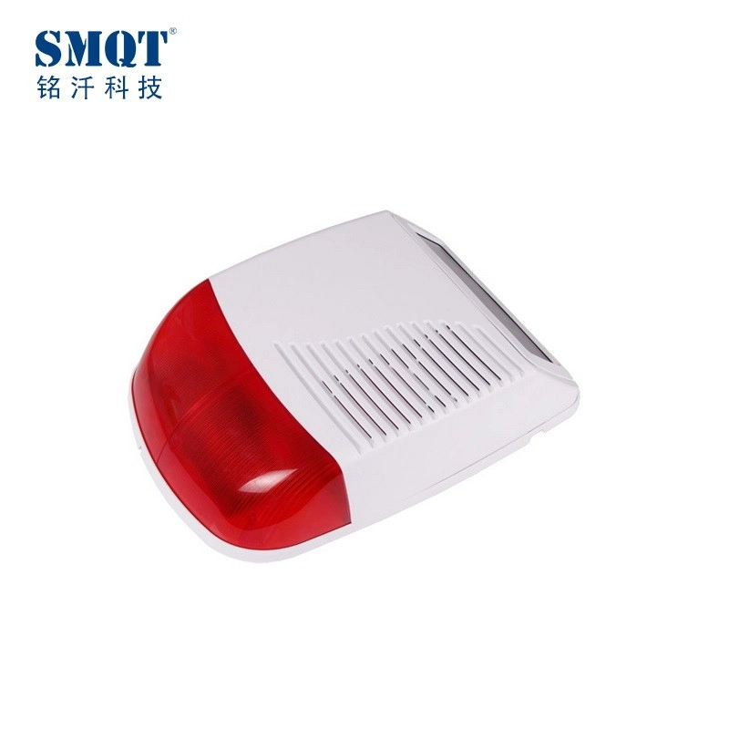 Beautiful Outdoor Wireless Siren Strobe, Solar Siren