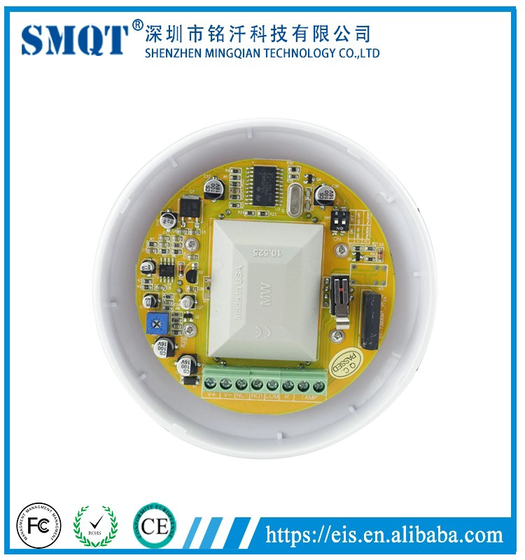 Dual Technology Infrared+Microwave Ceiling Mounted PIR Motion Sensor