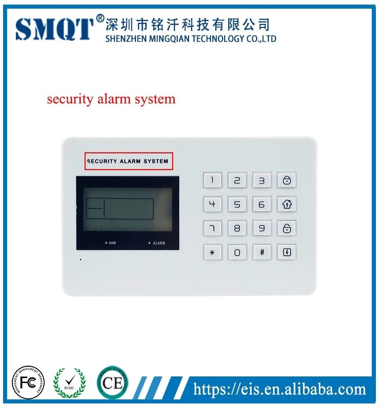 Bekleme batarya ile EB-832 kablosuz gsm akıllı otomatik arama alarm sistemi