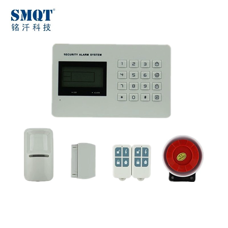 EB-832 беспроводная интеллектуальная GSM + PSTN домашняя охранная сигнализация