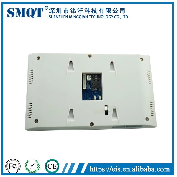 EB-839 Plataforma de operação visualizada 7 polegadas Touch Screen sem fio de segurança doméstica gsm sistema de alarme de discagem automática