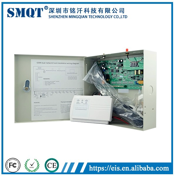 EB-853 16 Wired & 29 Wireless anti intruder Alarm Control Panel