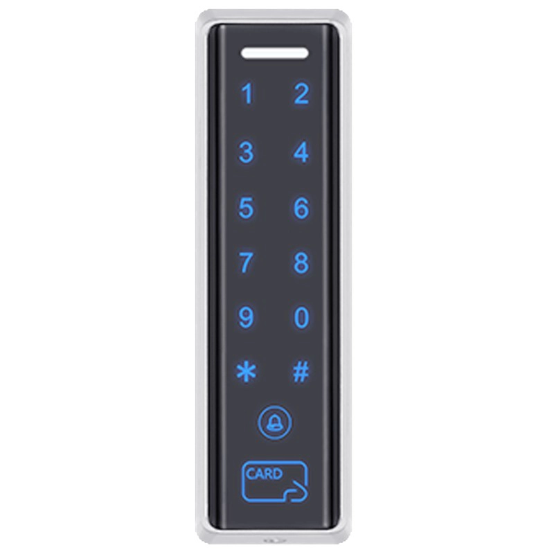 Lector de tarjeta de control de acceso a la puerta a prueba de agua IP 67 compatible con muchos tipos de tarjetas RFID de 13.56MHz