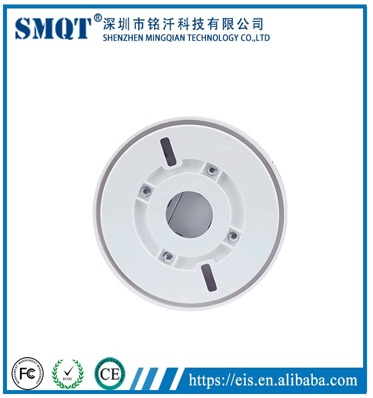 เครื่องตรวจจับควันไฟแบบออพติคอลและแสง LED สำหรับสัญญาณเตือนไฟไหม้ EB-117