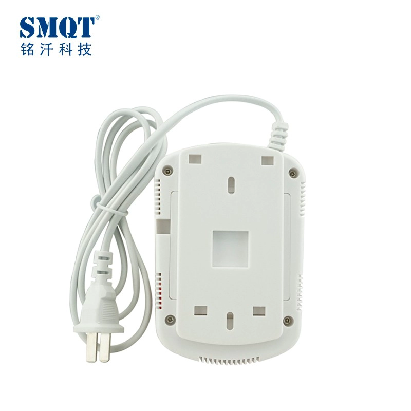 Detector de alarme de gás com fio LED leve especial