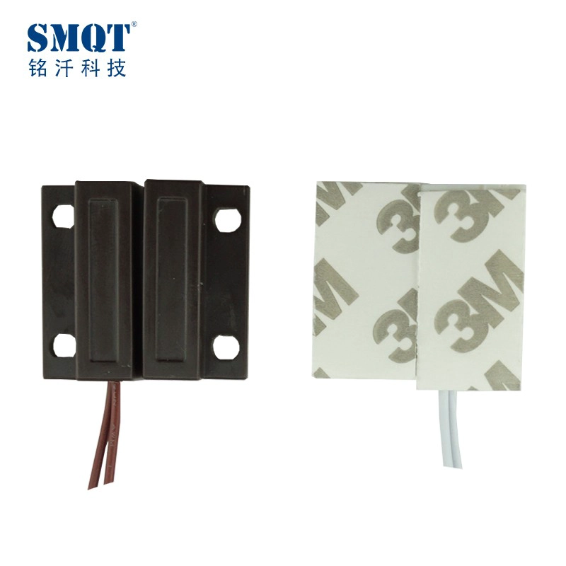 Plastic magnetic contact switch sensor for alarm and access control system