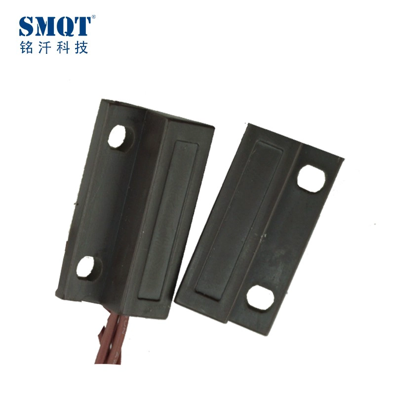 Plastic magnetic contact switch sensor for alarm and access control system