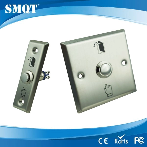 Botón de desbloqueo / interruptor de la puerta del panel de acero inoxidable