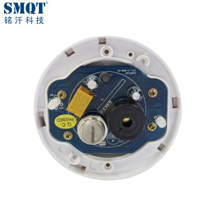 Con cable de luz LED detector de gas multi para la alarma de incendios y sistema de alarma casera