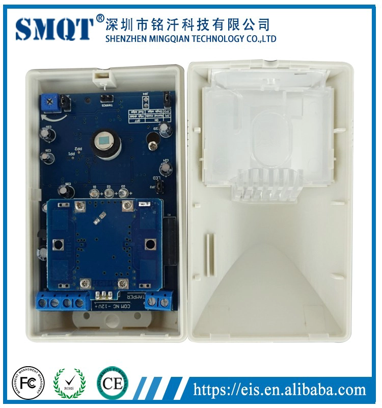 有线宠物免疫DC12V红外+微波运动传感器用于家庭报警