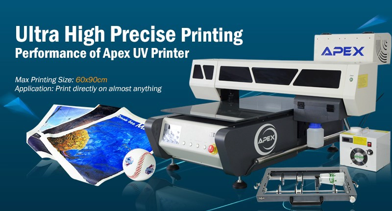 Apex UV Printer, can print directly on almost anything