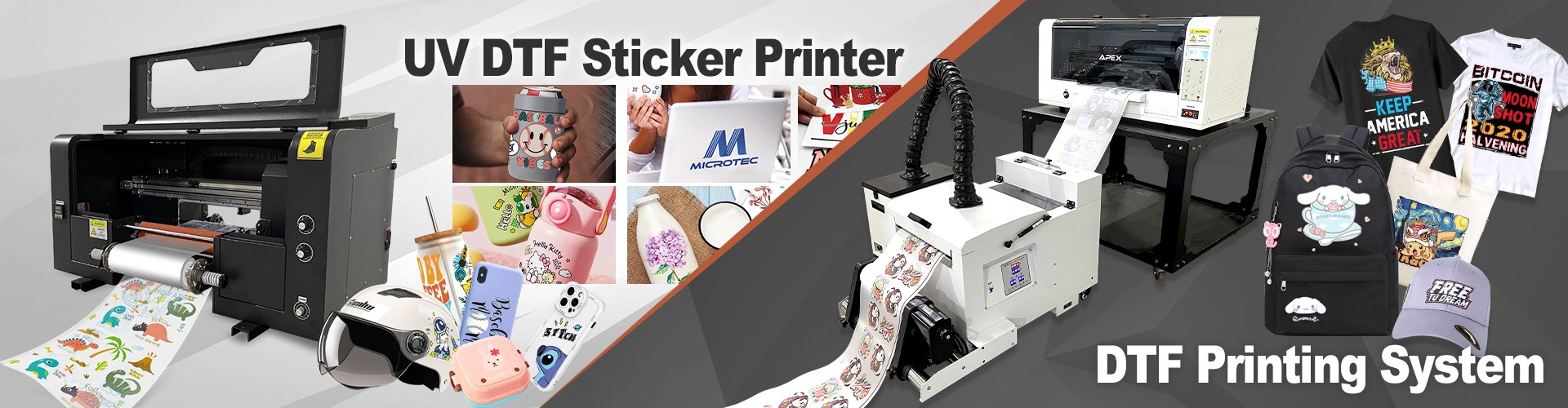 UV DTF Sticker Printer, DTF Printing System