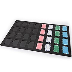 China Acrylic Tray for Rectangle Pocker Chip manufacturer