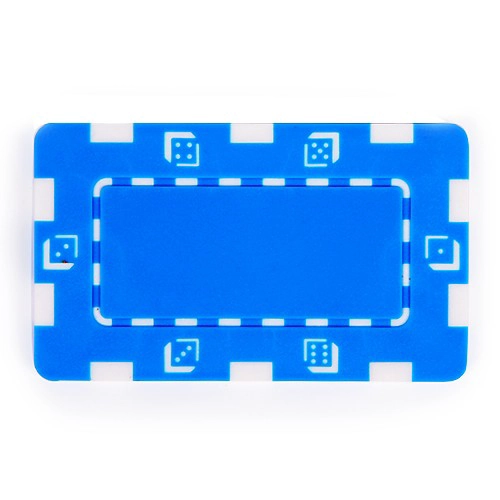 China Blue Composite 32g Square Poker Chip fabricante