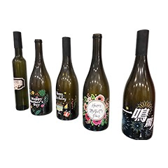 Cina Stampa UV della bottiglia di vino di vetro produttore