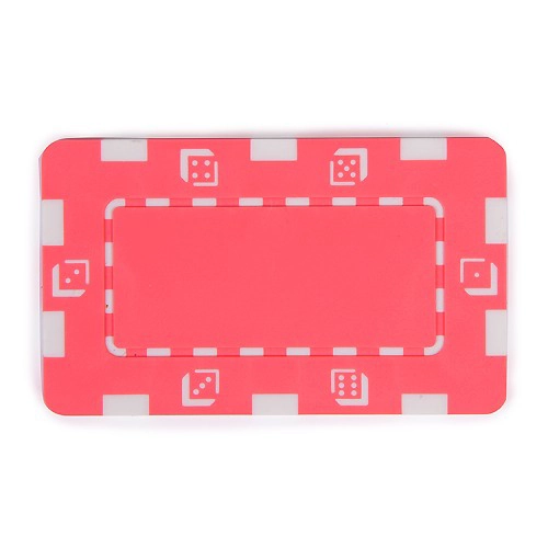 China Pink Composite 32g Square Poker Chip fabricante