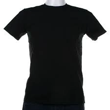 Sublimation Black T-shirt