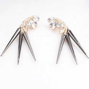 中国 Animal shape drop factory china crystal earring E30092 メーカー
