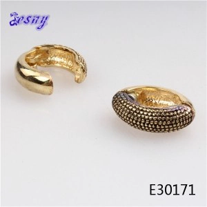 중국 Arabic gold designs fantasy wholesale men bold earring E30171 제조업체