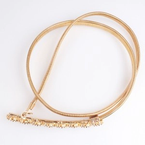 Китай Gold plated flower rhinestone new model famous brand belt BT60053 производителя