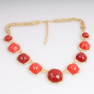 Κίνα fashion jewelry large acrylic bead choker necklace N90015 κατασκευαστής