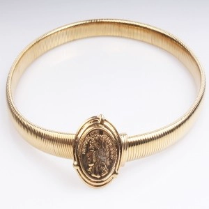 Китай fashionable women gold ethnic coin waist belt BT60013 производителя