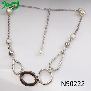 China happy metals handmade beaded italian costume jewelry N90222 manufacturer