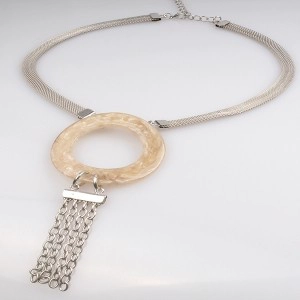 snake chain vintage boutique pendant necklace N90069