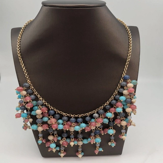 Best Selling Newest Fashion Accessories Necklace Jewelry Latest Fashion Jewellery European Beaded Necklace