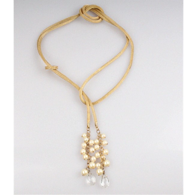 Fashion Vintage Jewelry Gold Engagement Kette Halskette für Frauen