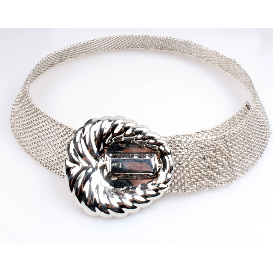 Hot-selling nice design metal belt mens fashion wide metal belt Africa jewelry